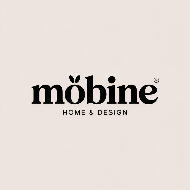 Mobine Mobilya Logo Tasarım3 - Berke Naya tarafından Logo Tasarımı kategorisinde tasarlanan Mobilya markamız "Mobine" için özgün ve benzersiz logo tasarımı tasarımı