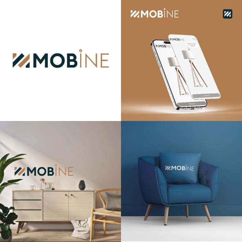 Mobine Kurumsal Logo Çalışması - Ensar LAVAŞKAN tarafından Logo Tasarımı kategorisinde tasarlanan Mobilya markamız "Mobine" için özgün ve benzersiz logo tasarımı tasarımı