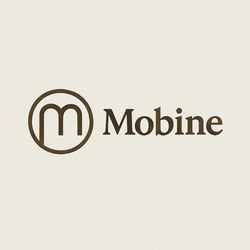 Mobine tasarımı - Aim Lessman tarafından Logo Tasarımı kategorisinde tasarlanan Mobilya markamız "Mobine" için özgün ve benzersiz logo tasarımı tasarımı