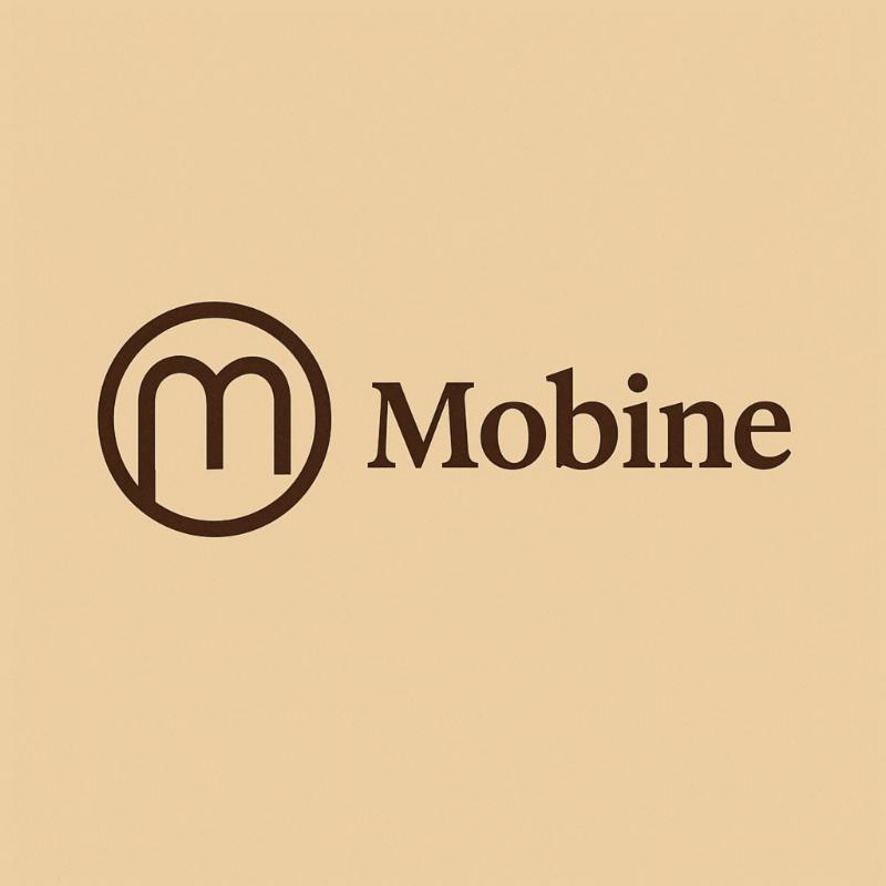 Mobine tasarımı - Aim Lessman tarafından Logo Tasarımı kategorisinde tasarlanan Mobilya markamız "Mobine" için özgün ve benzersiz logo tasarımı tasarımı