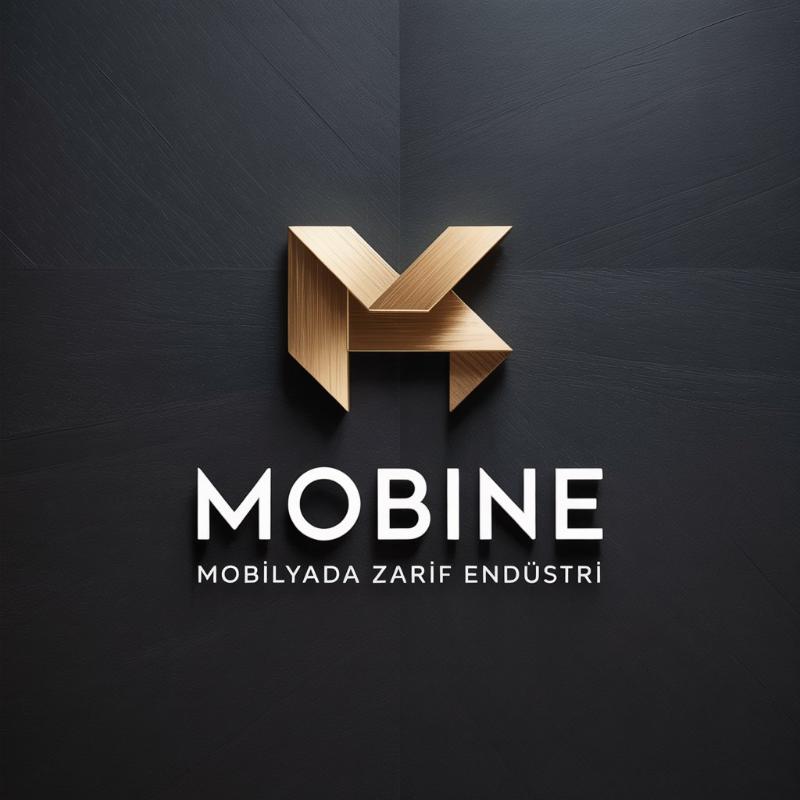 Mobine Mobilya Logo Tasarım8 - Berke Naya tarafından Logo Tasarımı kategorisinde tasarlanan Mobilya markamız "Mobine" için özgün ve benzersiz logo tasarımı tasarımı