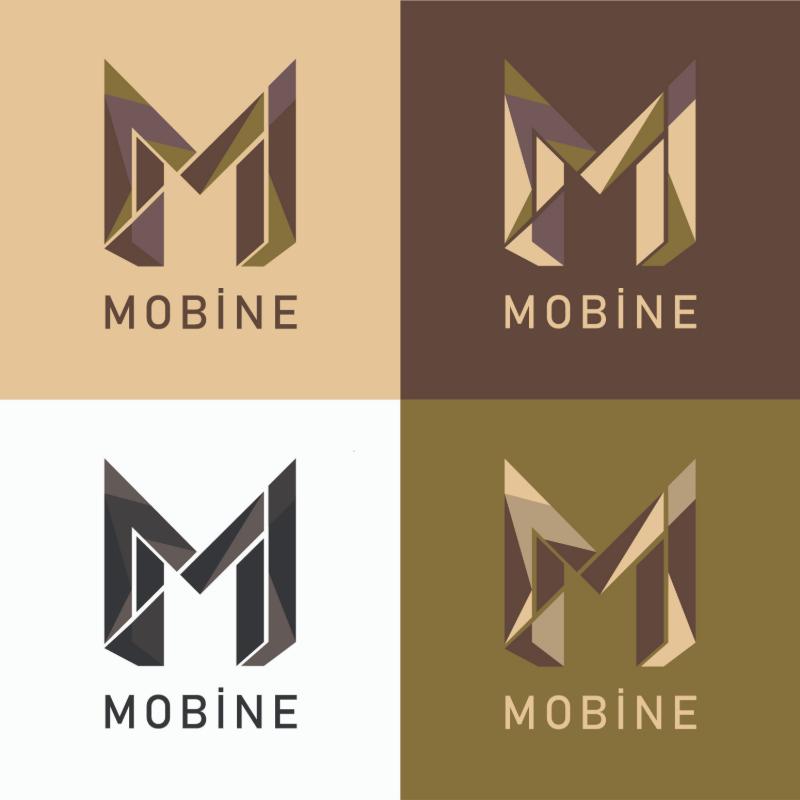 MOBİNE LOGO - Rümeysa Sürücüoğlu tarafından Logo Tasarımı kategorisinde tasarlanan Mobilya markamız "Mobine" için özgün ve benzersiz logo tasarımı tasarımı