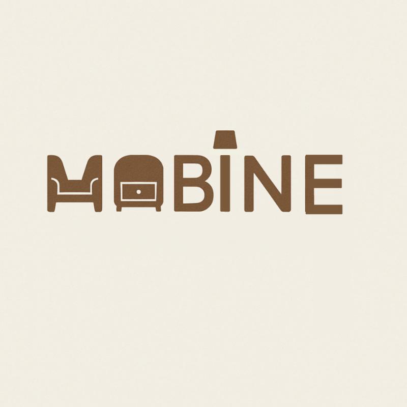 Mobine logo - Aim Lessman tarafından Logo Tasarımı kategorisinde tasarlanan Mobilya markamız "Mobine" için özgün ve benzersiz logo tasarımı tasarımı