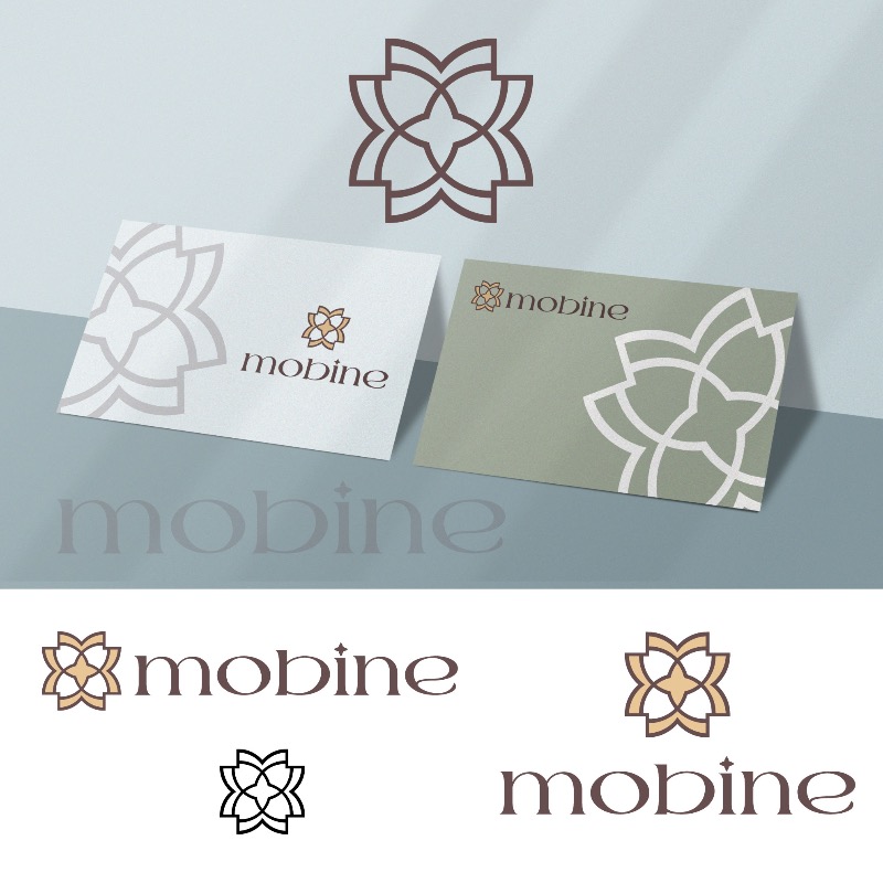 Mobile - Nurhan Dernekbaş tarafından Logo Tasarımı kategorisinde tasarlanan Mobilya markamız "Mobine" için özgün ve benzersiz logo tasarımı tasarımı