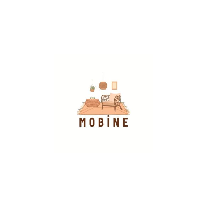 Mobine - Furkan Bera  Gümüş tarafından Logo Tasarımı kategorisinde tasarlanan Mobilya markamız "Mobine" için özgün ve benzersiz logo tasarımı tasarımı