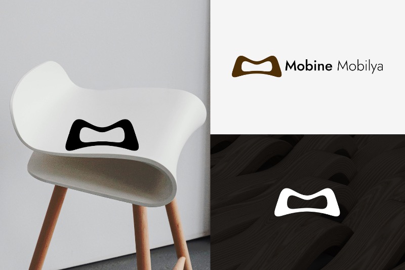 Mobine Mobilya Logo Tasarımı - Barbaros Köseoğlu tarafından Logo Tasarımı kategorisinde tasarlanan Mobilya markamız "Mobine" için özgün ve benzersiz logo tasarımı tasarımı