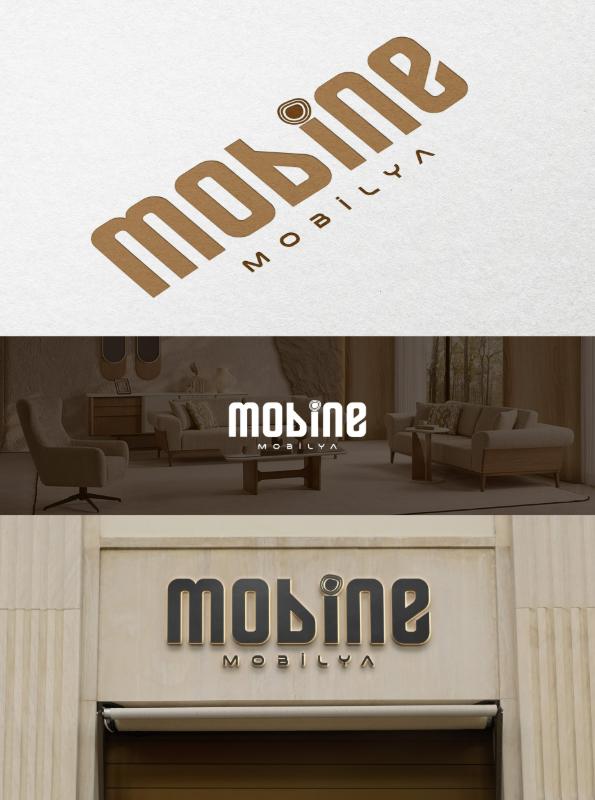 Mobilya markamız "Mobine" için özgün ve benzersiz logo tasarımı - Kazanan Tasarım