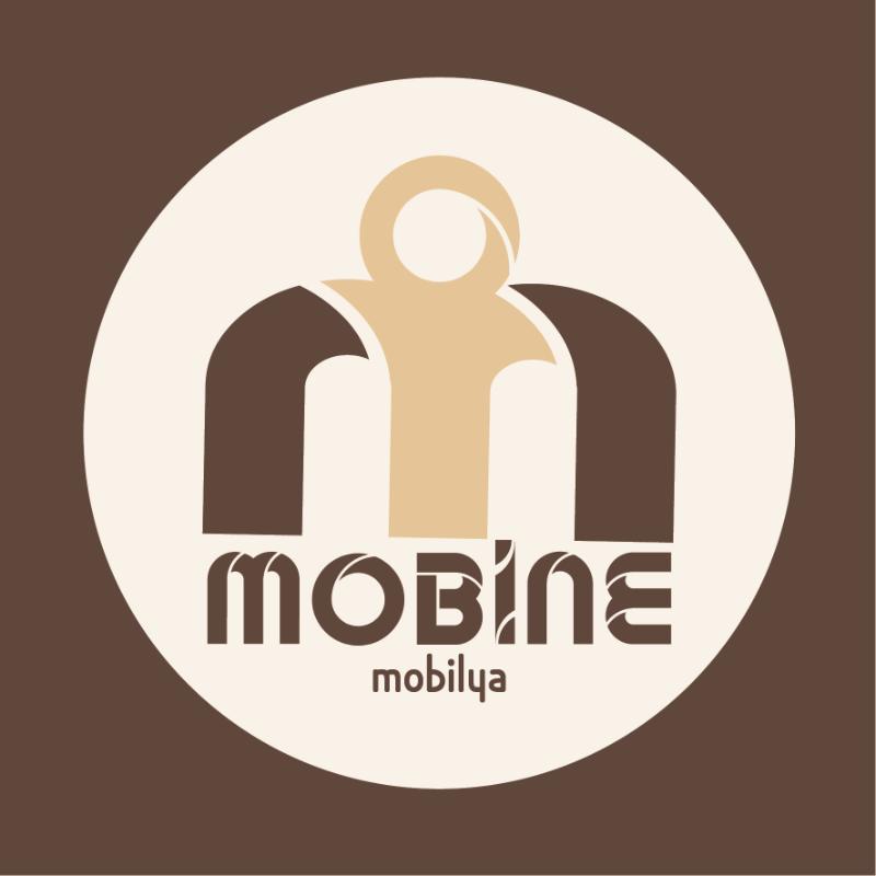 Mobine Mobilya Logo Tasarımı - Öznur Sağlam tarafından Logo Tasarımı kategorisinde tasarlanan Mobilya markamız "Mobine" için özgün ve benzersiz logo tasarımı tasarımı