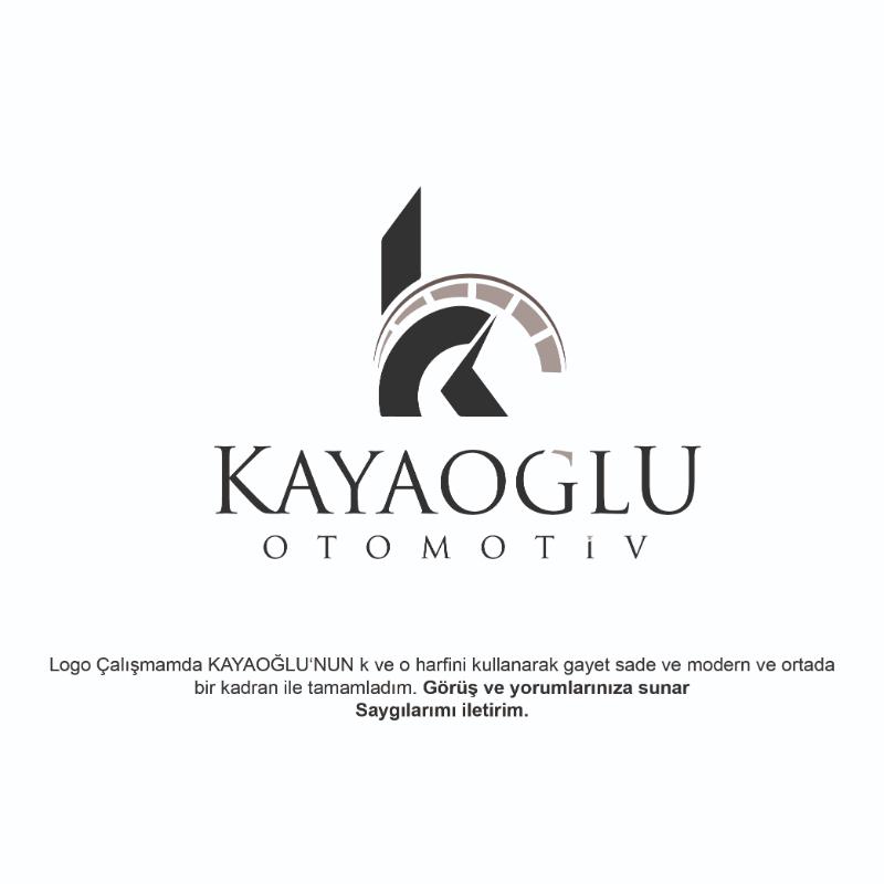 KAYAOĞLU LOGO - Özhan Güçlü öner tarafından Logo Tasarımı kategorisinde tasarlanan KAYAOĞLU Otomotiv için logo tasarımı arıyoruz tasarımı