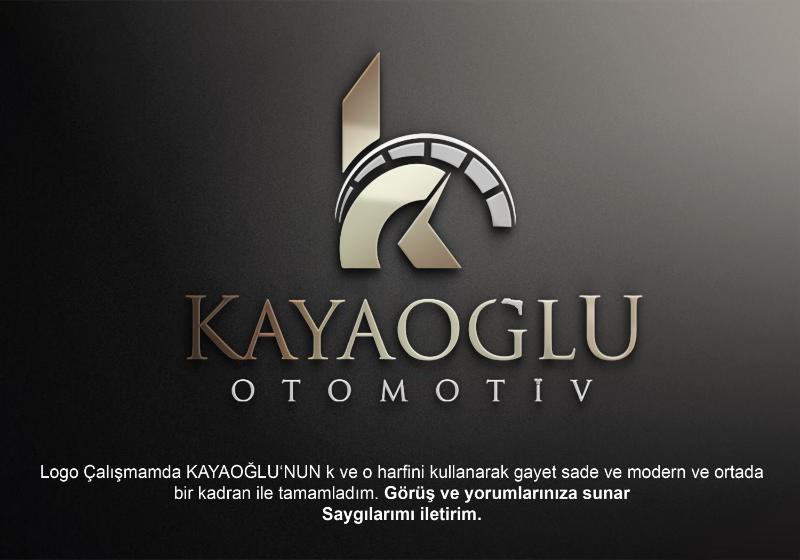 KAYAOGLU LOGO - Özhan Güçlü öner tarafından Logo Tasarımı kategorisinde tasarlanan KAYAOĞLU Otomotiv için logo tasarımı arıyoruz tasarımı