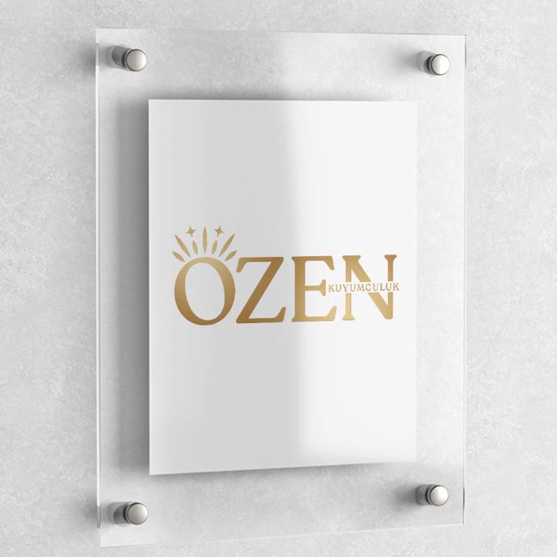 Çalışmalarımı beğenilerinize sunuyorum. - özlem irez tarafından Logo Tasarımı kategorisinde tasarlanan Özen Kuyumculuk markamız için logo istiyorum tasarımı