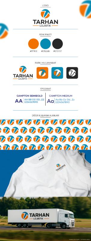 Tarhan Lojistik Logo Sunum - Bora Yıldırım tarafından Logo Tasarımı kategorisinde tasarlanan Uluslararası Lojistik Firması "Tarhan Lojistik" İçin Logo Tasarımı tasarımı